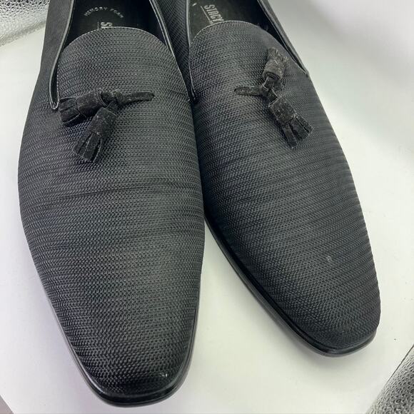 Stacy Adams Tazewell Slip On Loafers Dress Shoes 25343 Black Size 13M‎ Slip On - Picture 2 of 11